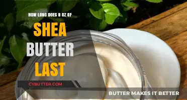 Maximizing Moisture: The Longevity of 8 Ounces of Shea Butter