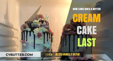 Delicious Longevity: The Shelf Life of Buttercream Cakes Explained