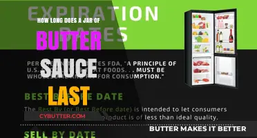 Maximizing Freshness: The Shelf Life of Butter Sauce Explained