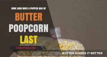 Popped Butter Popcorn Shelf Life: How Long Does It Last?