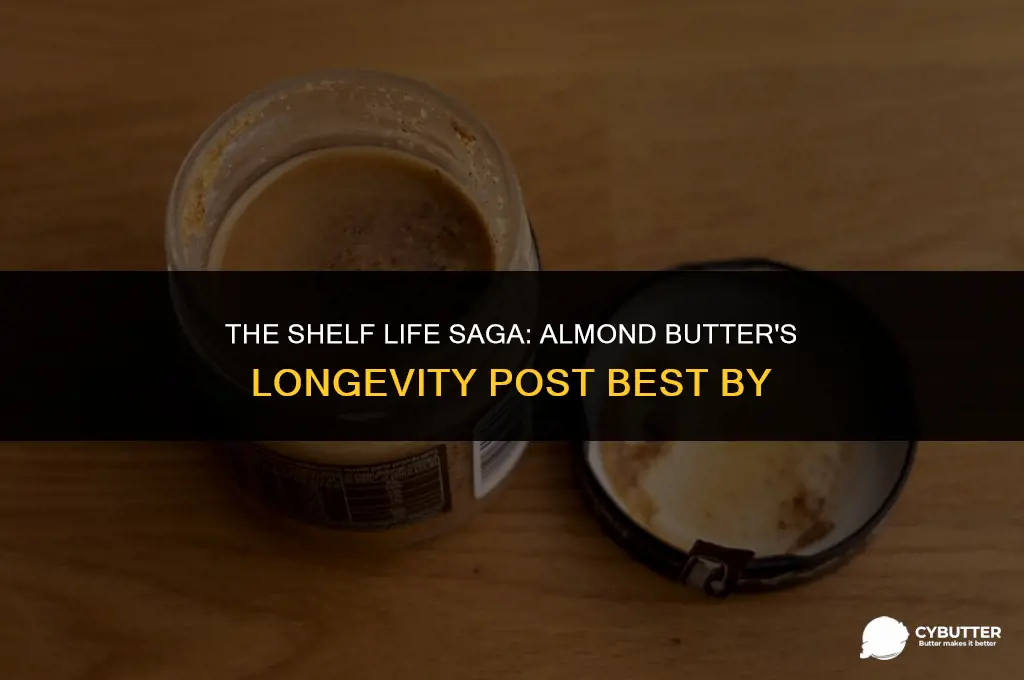 how long does almond butter last after best by date