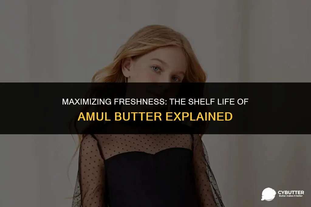 how long does amul butter last