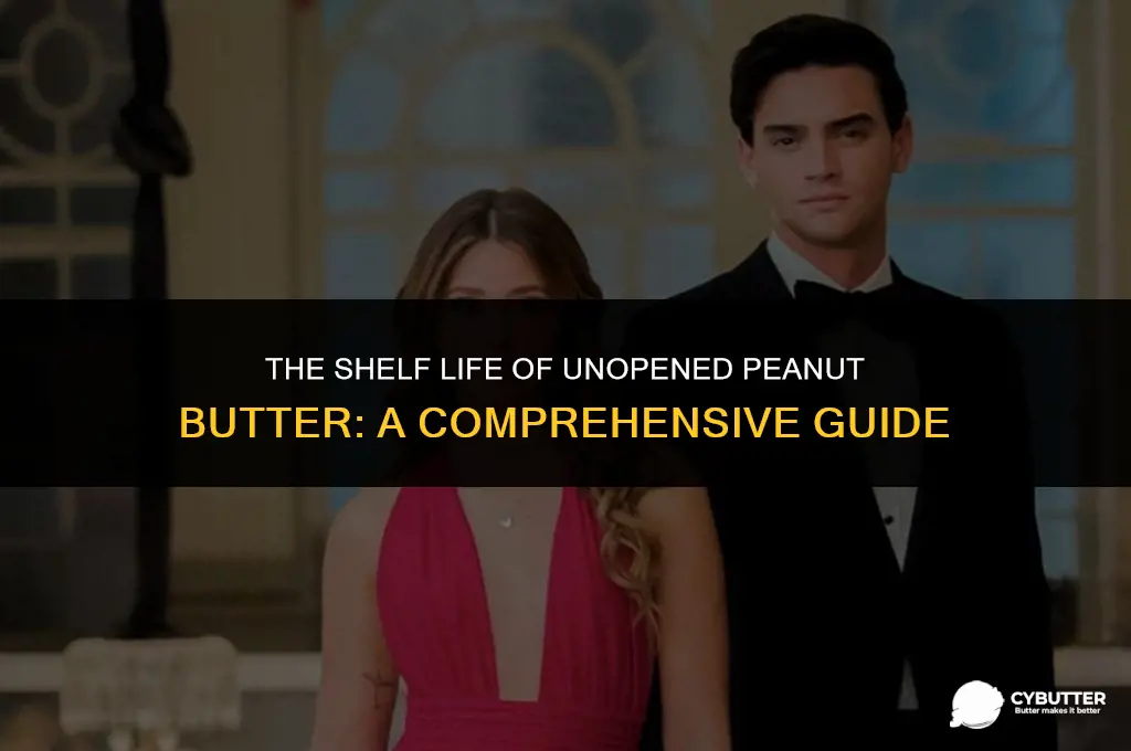 how long does an unopened jar of peanut butter last