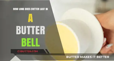 Maximizing Freshness: The Surprising Shelf Life of Butter in a Butter Bell