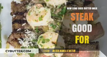 Buttermilk Steak Shelf Life: How Long Does It Stay Fresh?