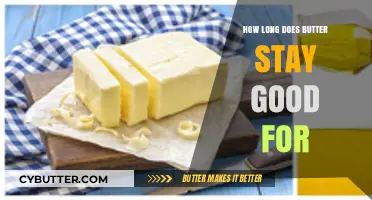 The Shelf Life of Butter: A Comprehensive Guide