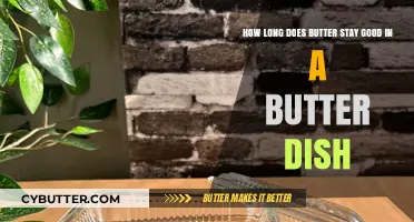 Butter Dish Storage: How Long Does Butter Stay Fresh?