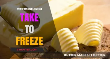 From Dairy to Ice: The Surprising Journey of Butter's Freezing Time