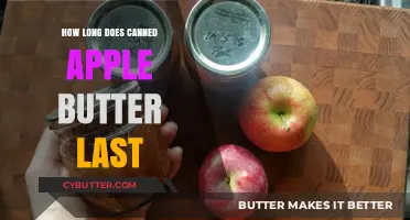 Savoring the Shelf Life: How Long Does Canned Apple Butter Last?