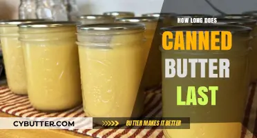 The Shelf Life of Canned Butter: A Comprehensive Guide