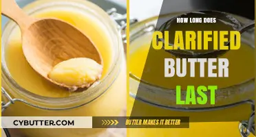 The Shelf Life of Clarified Butter: A Comprehensive Guide
