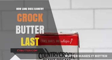 The Shelf Life of Country Crock Butter: A Comprehensive Guide