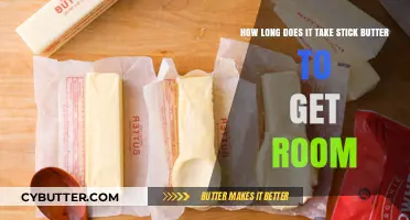 Quick Guide: Softening Stick Butter to Room Temperature Timeframe