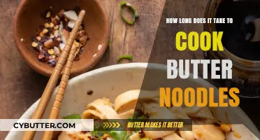 Quick and Easy: Mastering the Art of Butter Noodles