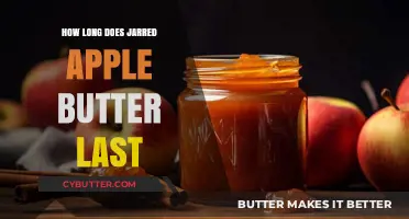 Savoring Sweetness: The Shelf Life of Jarred Apple Butter