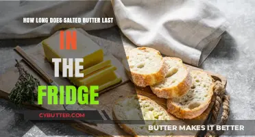 The Shelf Life of Salted Butter: A Comprehensive Guide