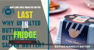The Shelf Life of Unsalted Butter: A Comprehensive Guide