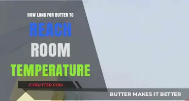 The Ultimate Guide: Butter's Journey to Room Temperature Perfection