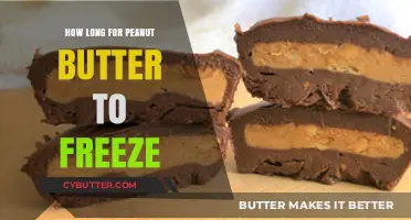 The Perfect Chill: How Long Does It Take for Peanut Butter to Freeze?