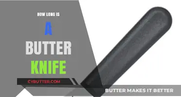 The Surprising Length of a Butter Knife: A Culinary Mystery Solved