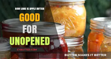 Unopened Apple Butter Shelf Life: How Long Does It Last?