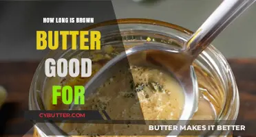 Brown Butter Shelf Life: How Long Does It Stay Fresh?