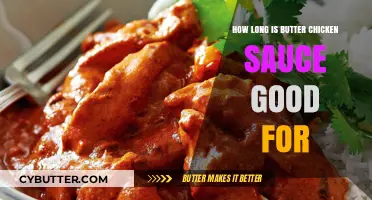 Butter Chicken Sauce Shelf Life: Storage Tips and Freshness Guide