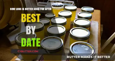 Butter's Shelf Life: How Long After the Best By Date?