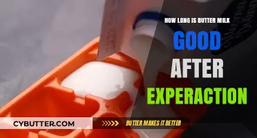 Buttermilk Shelf Life: How Long Is It Good After Expiration?