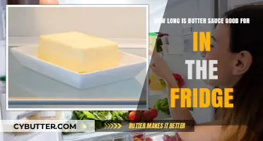 Butter Sauce Shelf Life: How Long Does It Last in the Fridge?