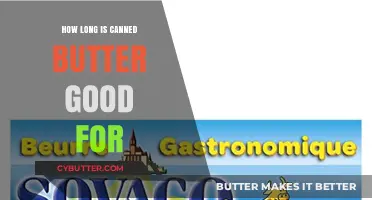 Canned Butter Shelf Life: How Long Does It Last?