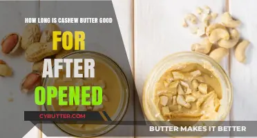 Cashew Butter Shelf Life: How Long Does It Last Once Opened?