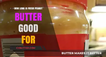 Fresh Peanut Butter Shelf Life: How Long Does It Last?