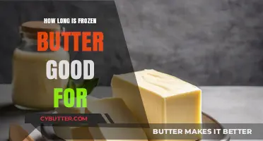 Frozen Butter Shelf Life: How Long Does It Stay Fresh?