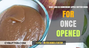 Opened Homemade Apple Butter Shelf Life: How Long Does It Last?