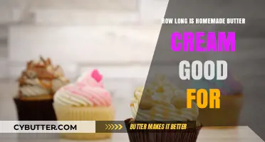 Homemade Buttercream Shelf Life: Storage Tips and Freshness Duration