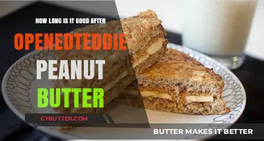 Opened Peanut Butter Shelf Life: How Long is it Good?