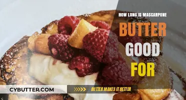 Mascarpone Butter Shelf Life: How Long Does It Last?