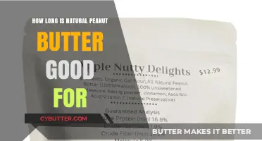 Natural Peanut Butter Shelf Life: How Long Does It Last?