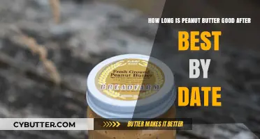 Peanut Butter Shelf Life: How Long After Best By Date?