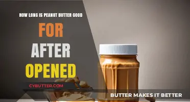 Peanut Butter Shelf Life: How Long Does It Last Once Opened?