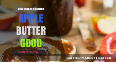 How Long Does Smucker's Apple Butter Last? Shelf Life Explained