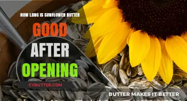 Sunflower Butter Shelf Life: How Long Does It Last After Opening?