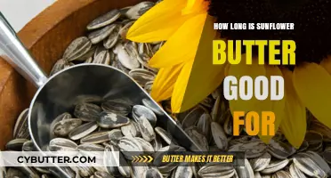 Sunflower Butter Shelf Life: How Long Does It Stay Fresh?