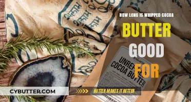Whipped Cocoa Butter Shelf Life: How Long Does It Last?