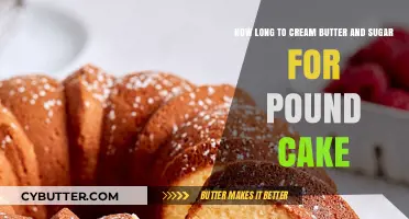 Mastering the Art of Creaming Butter and Sugar for Perfect Pound Cake