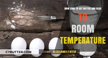 Quick Tips for Bringing Butter and Eggs to Room Temperature
