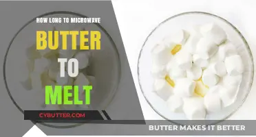Quick and Easy: Melting Butter in the Microwave