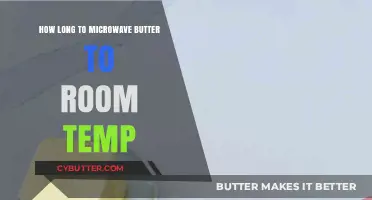 Quick Tips: Microwaving Butter to Room Temperature Safely