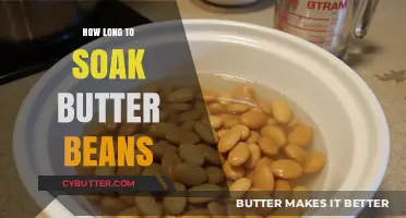 Mastering the Art of Soaking Butter Beans: A Comprehensive Guide
